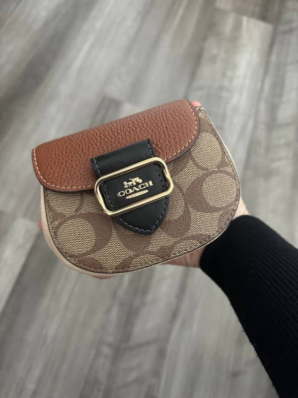 Coach Morgan Card Case On a Chain