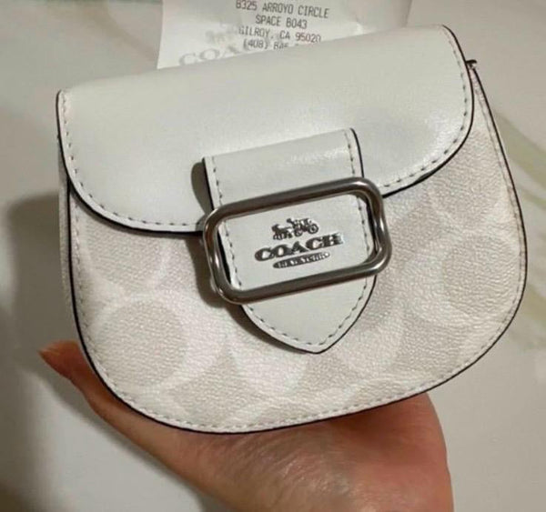 Coach Morgan Card Case On a Chain