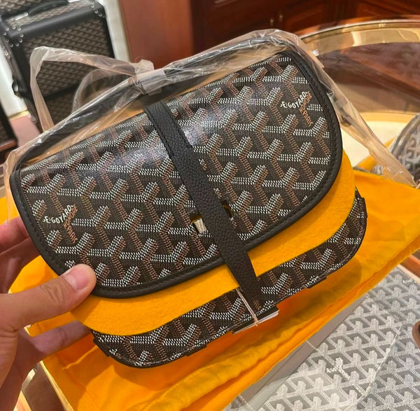 Goyard Belvedere PM Bag Black